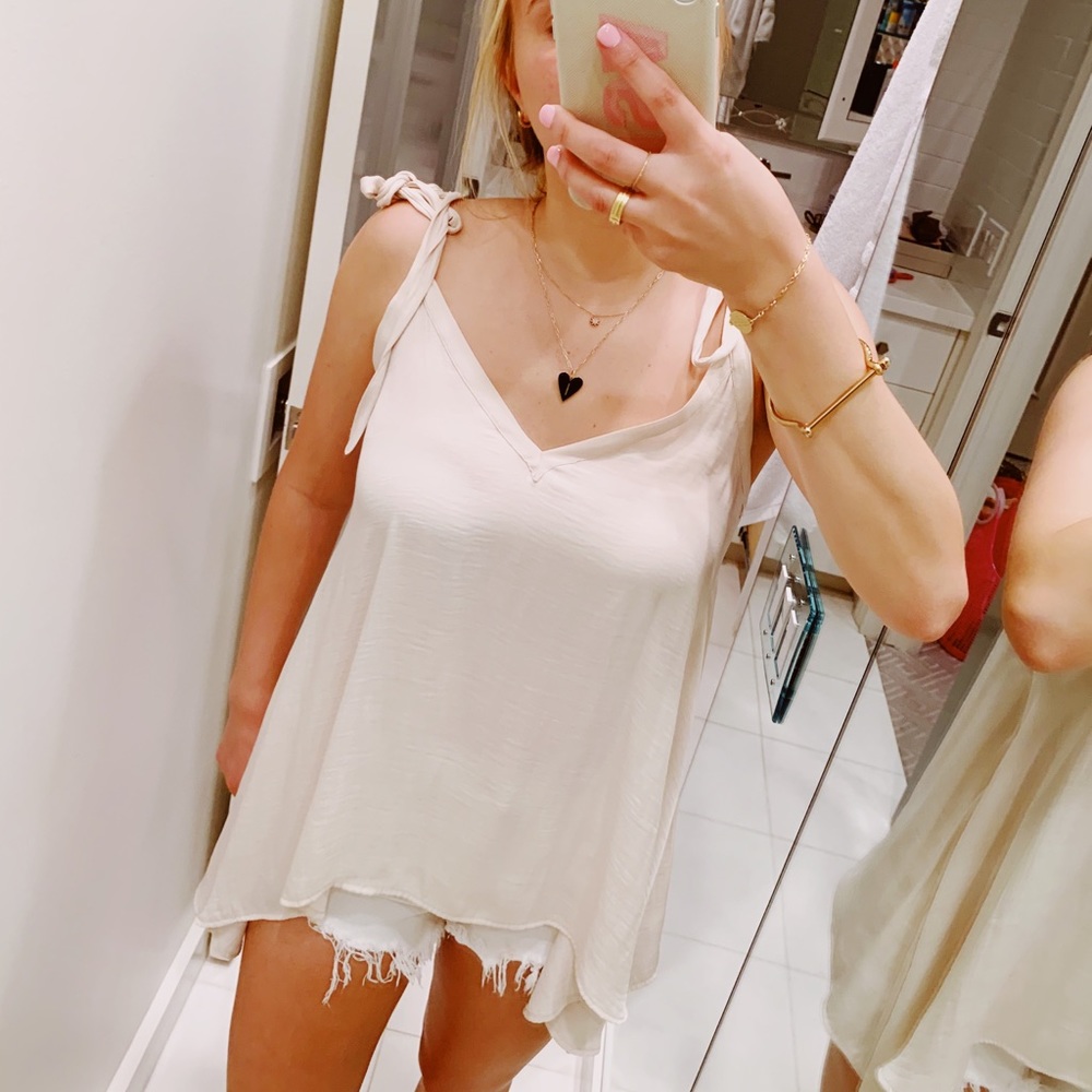 Zara flowy top